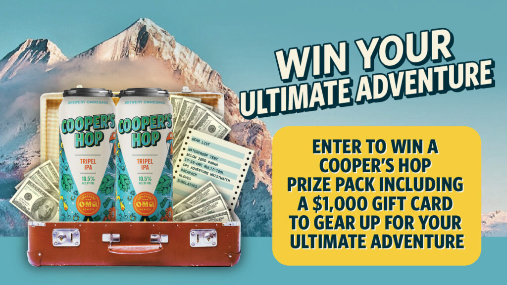 Coopers Hop Ultimate Adventure Sweepstakes! 